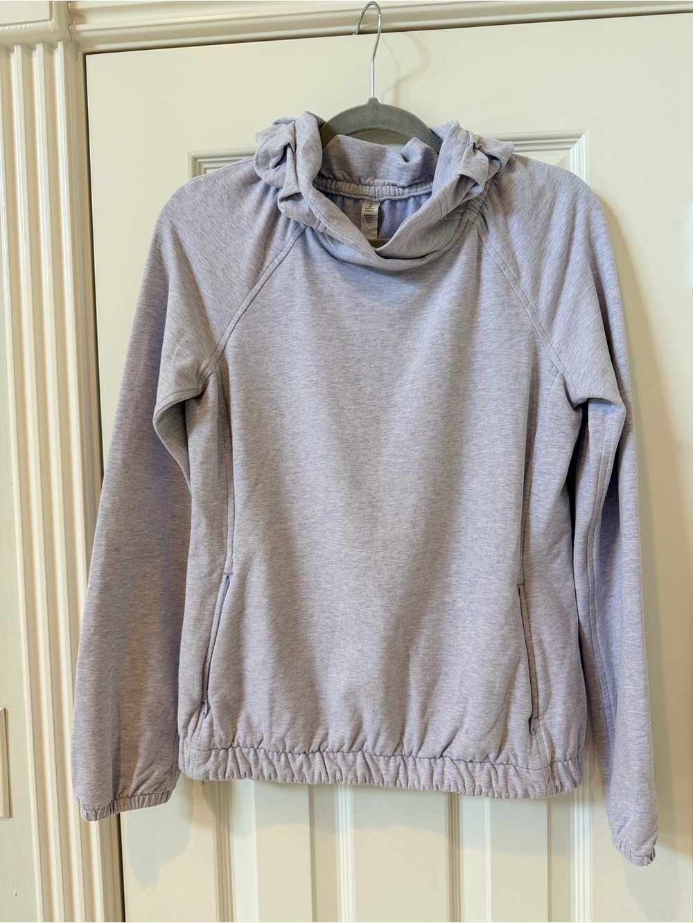 lululemon athletica grey Cowl Neck Pullover Sweater